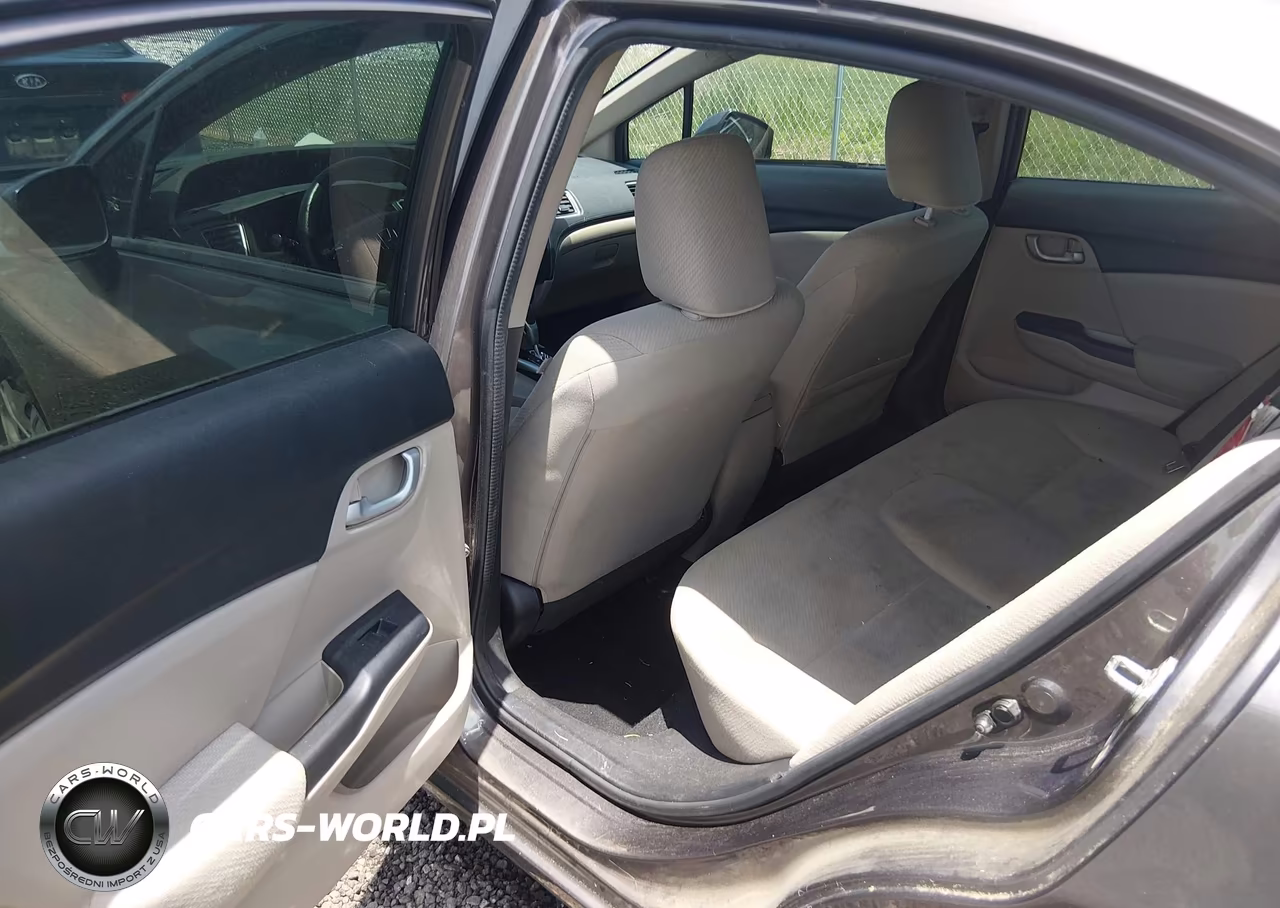 2013 Honda Civic Lx VIN:19XFB2F5XDE087745 - 8