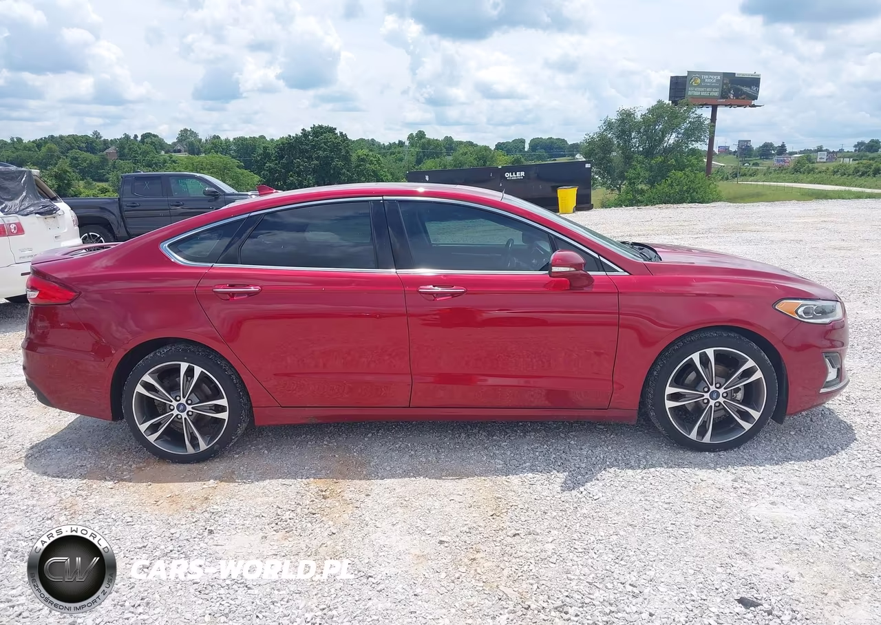 2019 Ford Fusion Titanium VIN:3FA6P0D94KR153116 - 13