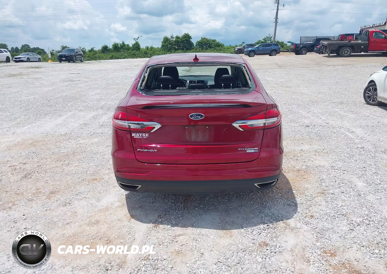 2019 Ford Fusion Titanium VIN:3FA6P0D94KR153116 - 16