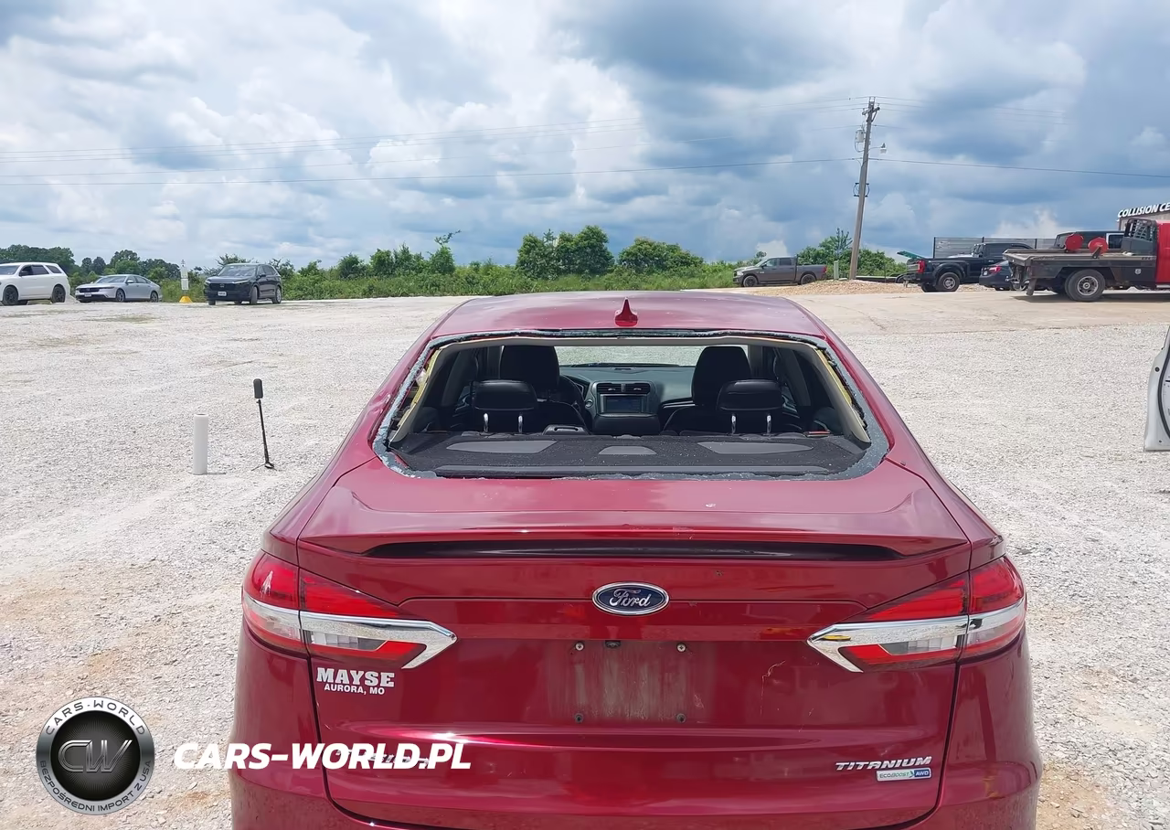 2019 Ford Fusion Titanium VIN:3FA6P0D94KR153116 - 19