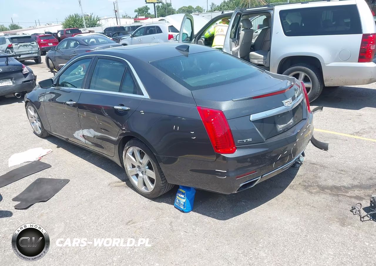 2015 Cadillac Cts Premium VIN:1G6AT5S37F0125797 - 3