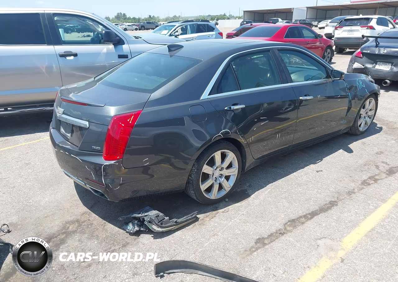 2015 Cadillac Cts Premium VIN:1G6AT5S37F0125797 - 4