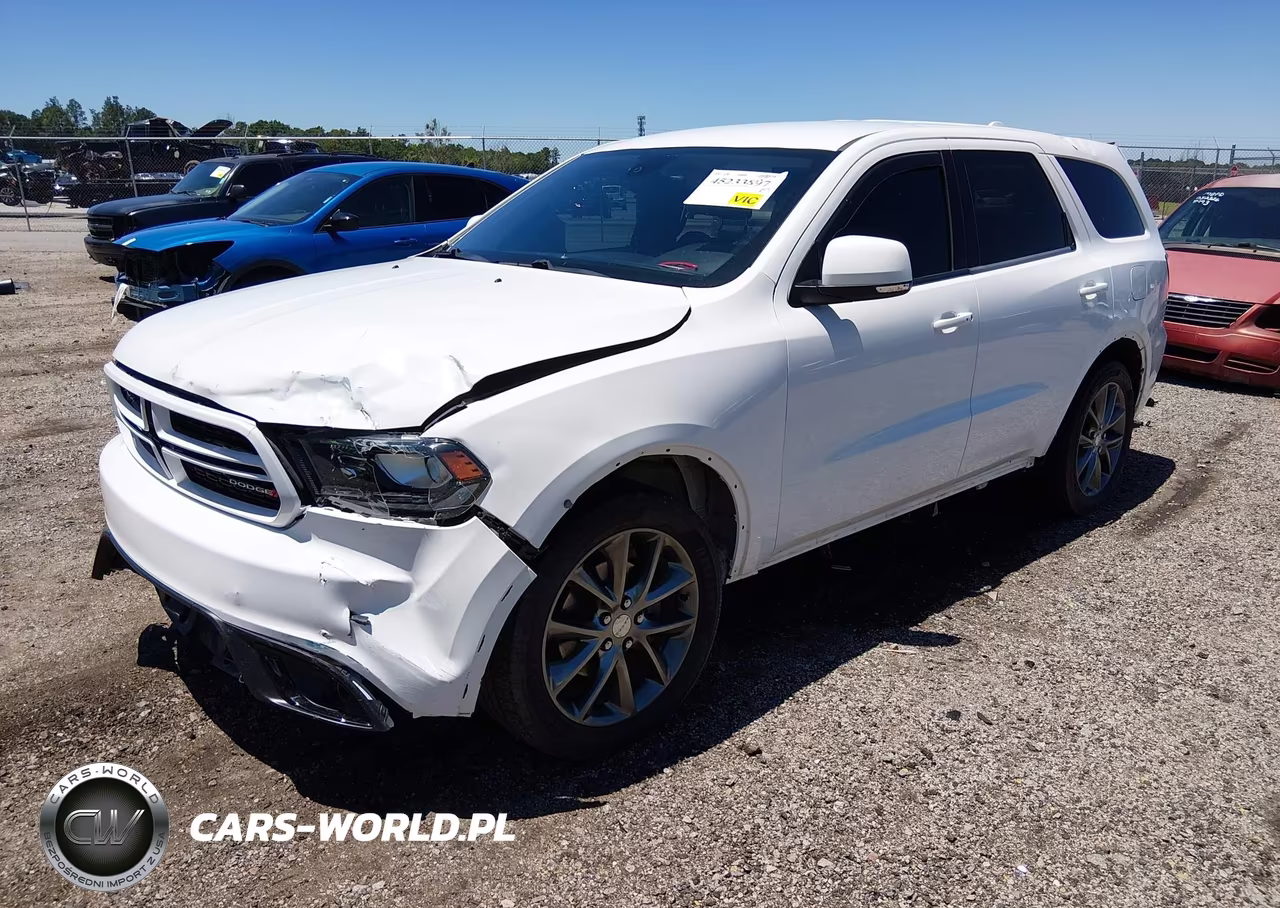 2017 Dodge Durango Gt Rwd VIN:1C4RDHDG0HC759484 - 2