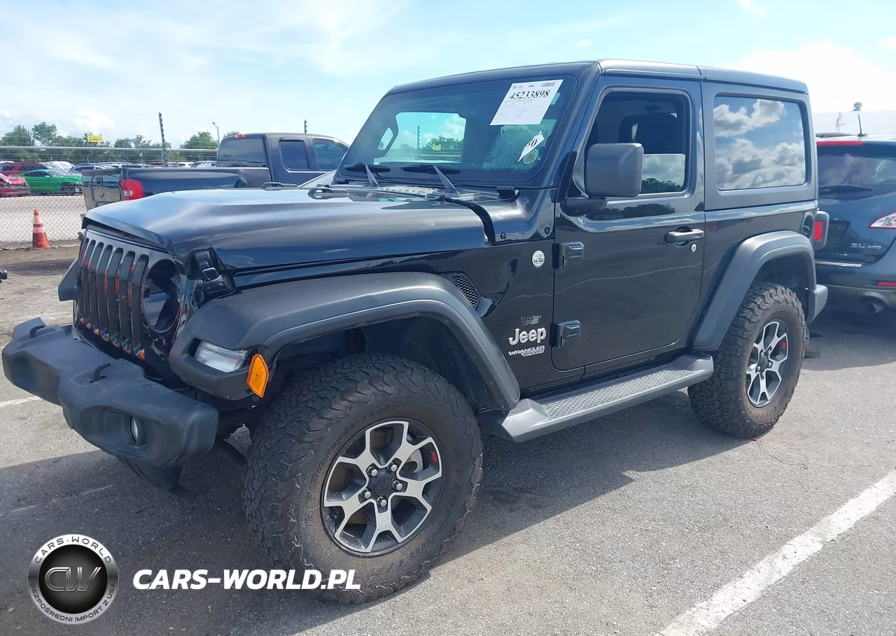2019 Jeep Wrangler Sport 4X4 VIN:1C4GJXAG1KW666638 - 2