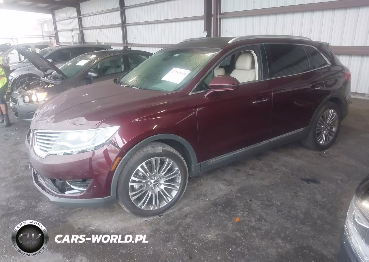 2017 Lincoln Mkx Reserve VIN:2LMPJ6LR4HBL11501 - 2