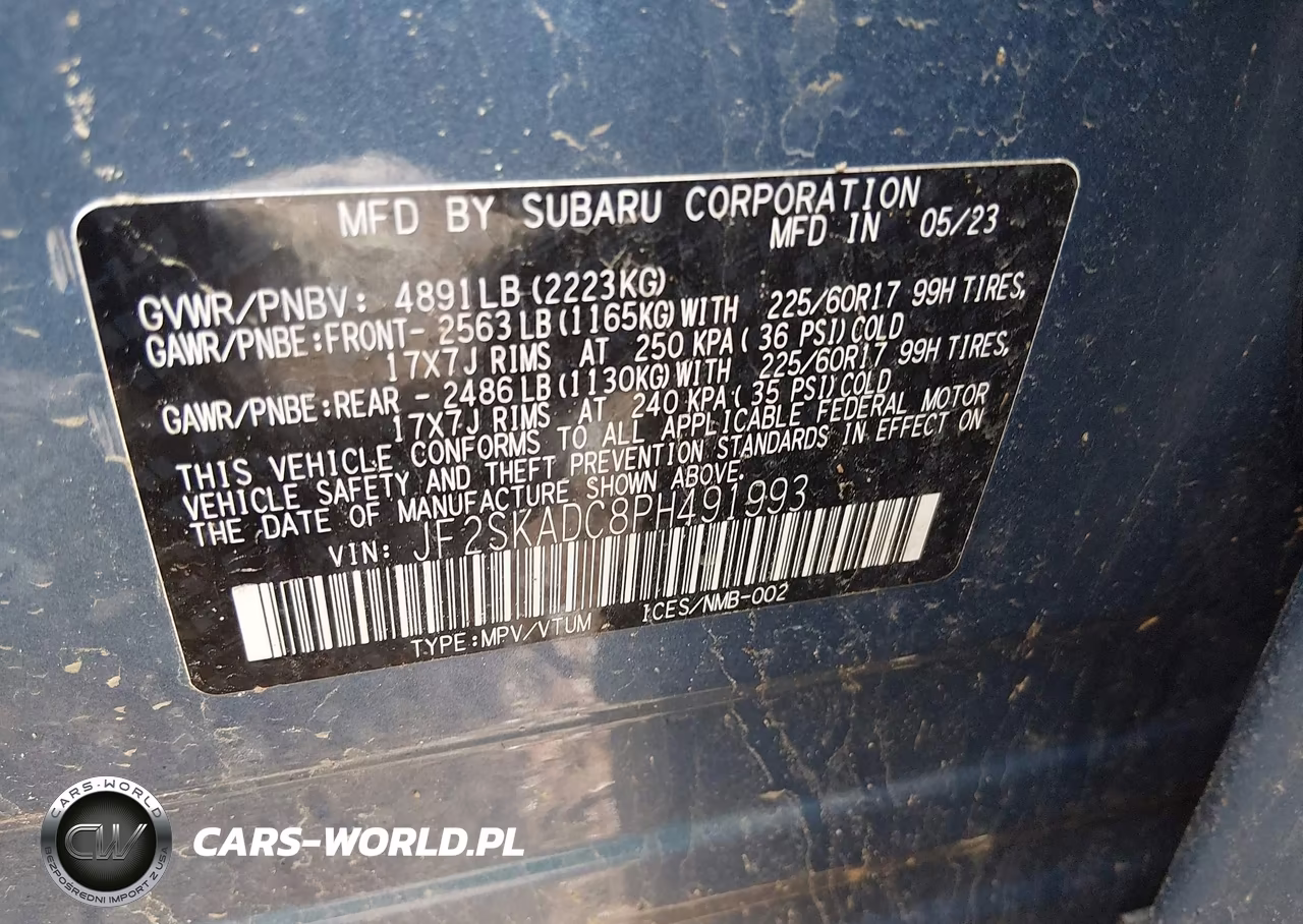 2023 Subaru Forester Premium VIN:JF2SKADC8PH491993 - 9