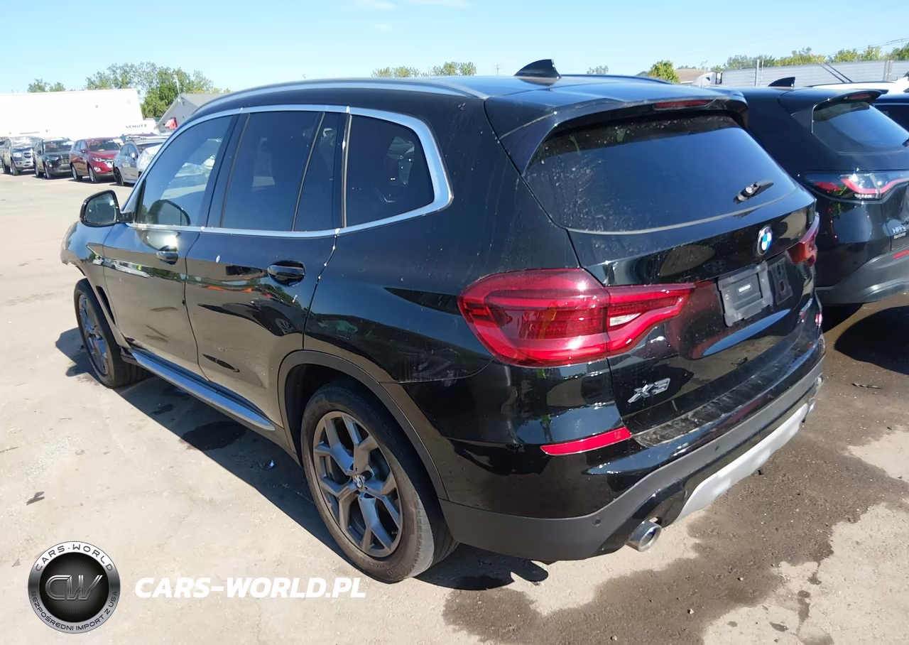 2021 BMW X3 xDrive30I VIN:5UXTY5C03M9F20100 - 3