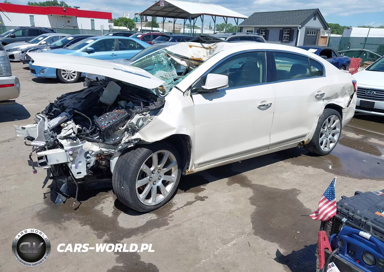 2010 Buick Lacrosse Cxs VIN:1G4GE5GV6AF305205 - 2