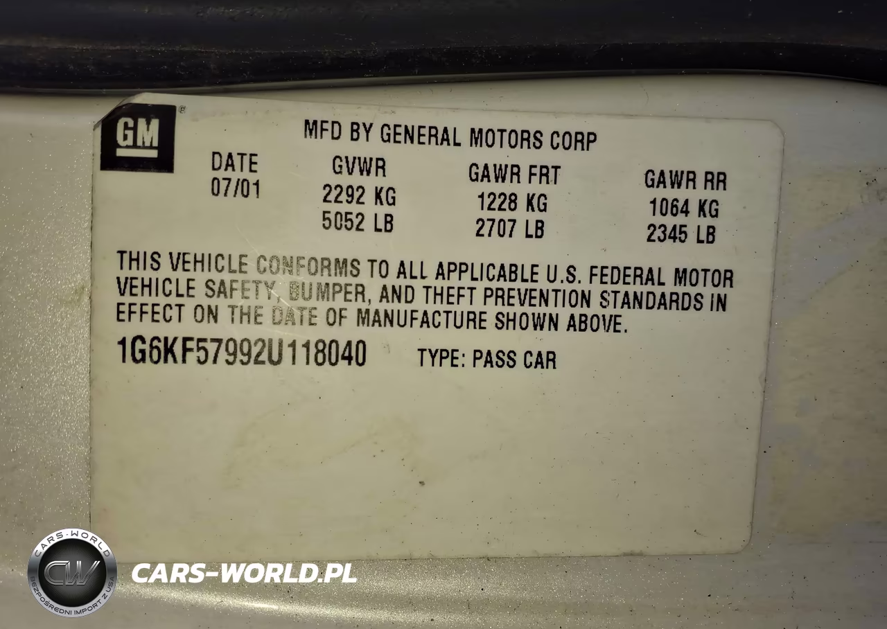 2002 Cadillac Deville Dts VIN:1G6KF57992U118040 - 9