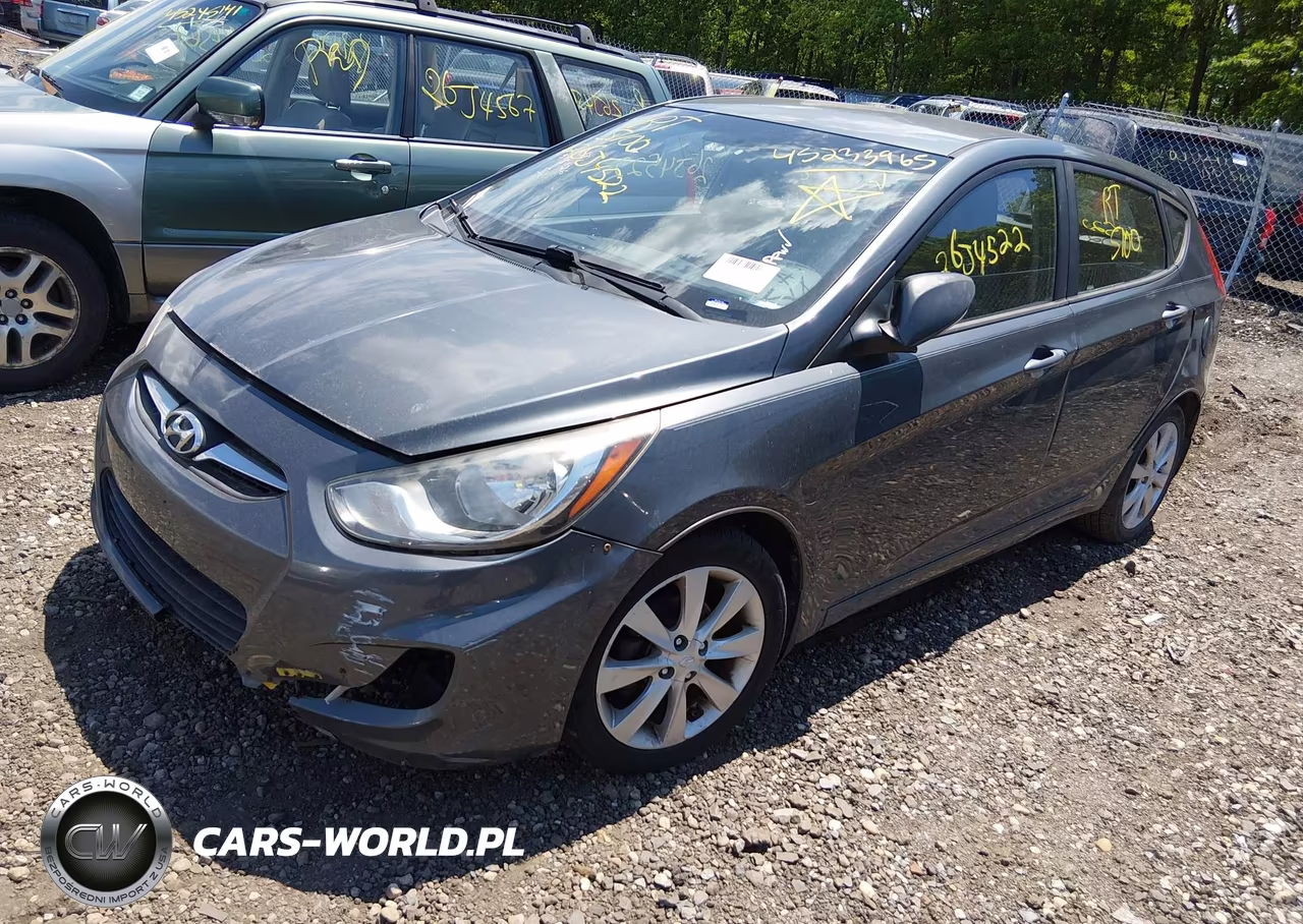 2013 Hyundai Accent Se VIN:KMHCU5AE2DU097950 - 2