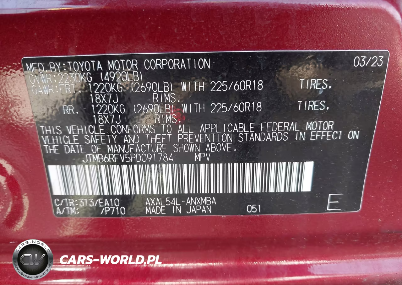 2023 Toyota Rav4 Hybrid Xle Premium VIN:JTMB6RFV5PD091784 - 9