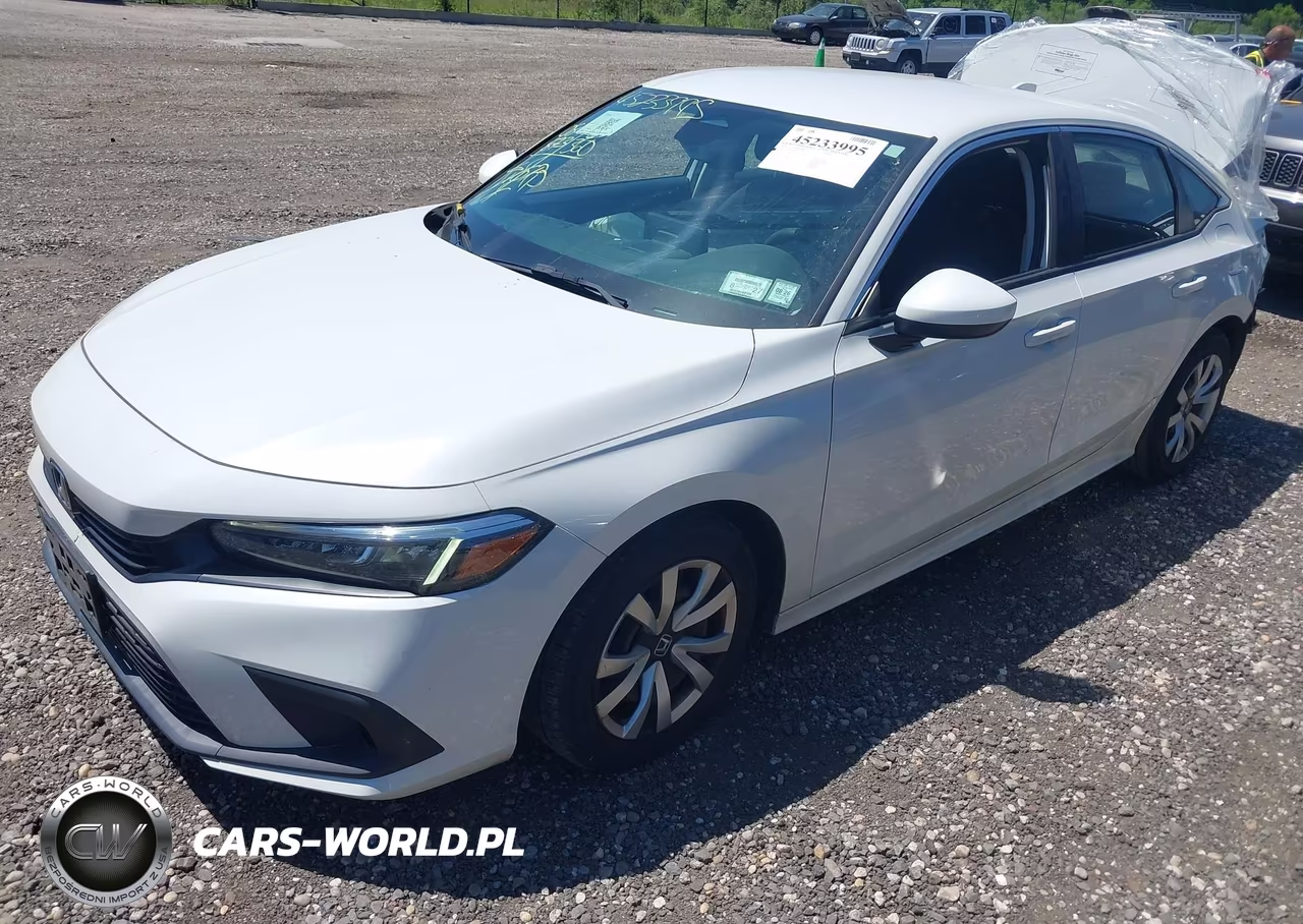 2022 Honda Civic Lx VIN:2HGFE2F25NH520179 - 2