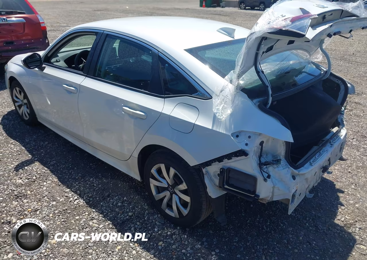 2022 Honda Civic Lx VIN:2HGFE2F25NH520179 - 3