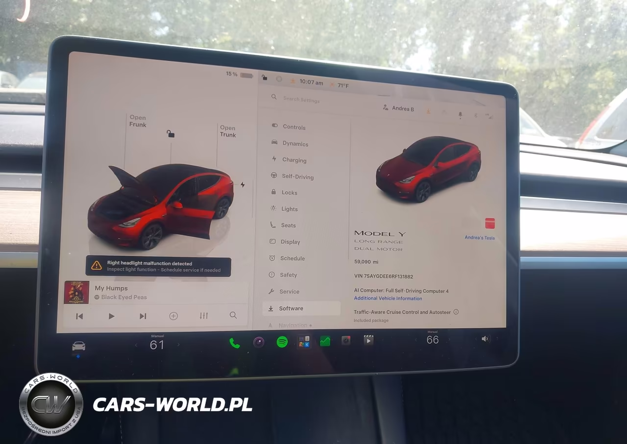 2024 Tesla Model Y Long Range Dual Motor All-Wheel Drive VIN:7SAYGDEE6RF131882 - 17
