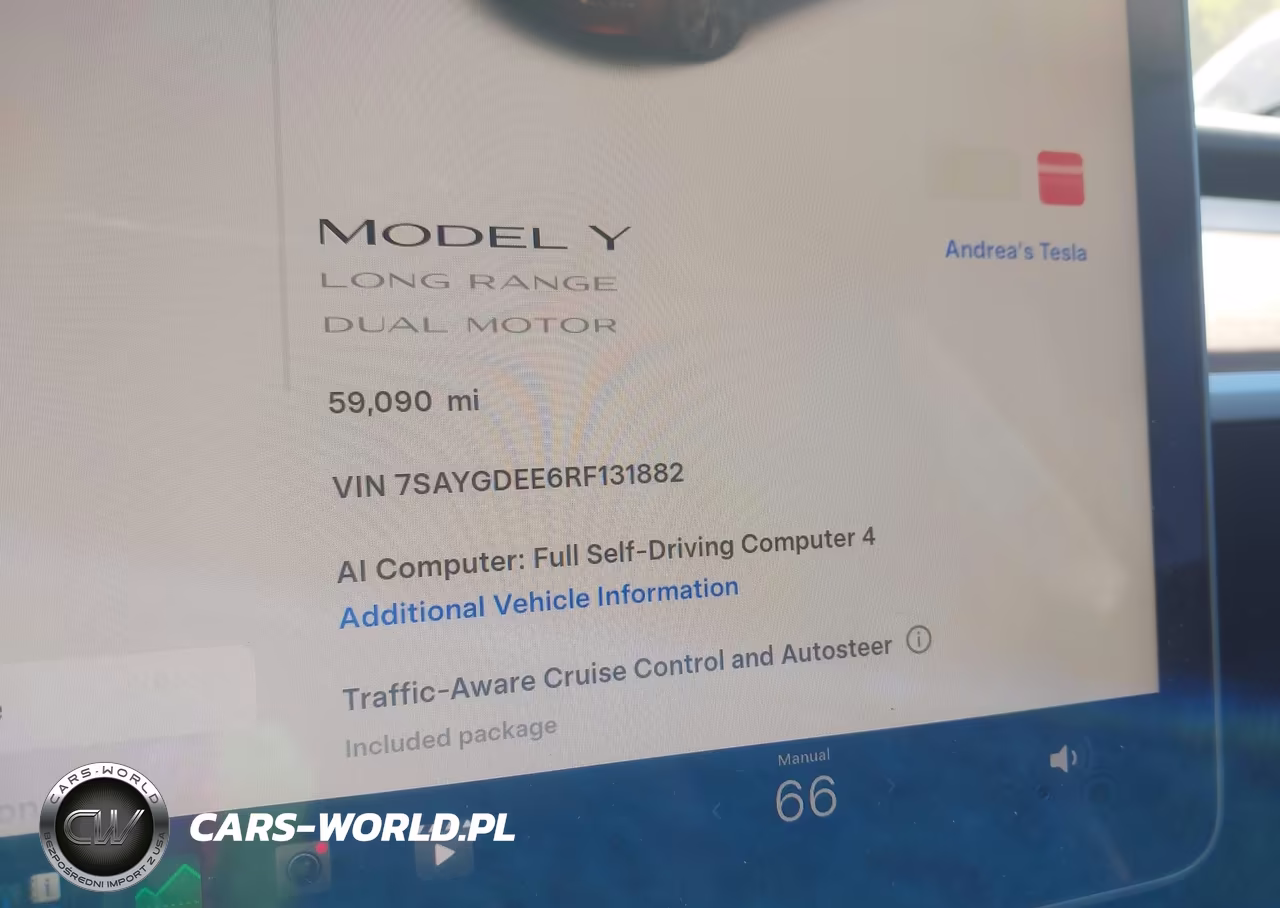 2024 Tesla Model Y Long Range Dual Motor All-Wheel Drive VIN:7SAYGDEE6RF131882 - 7