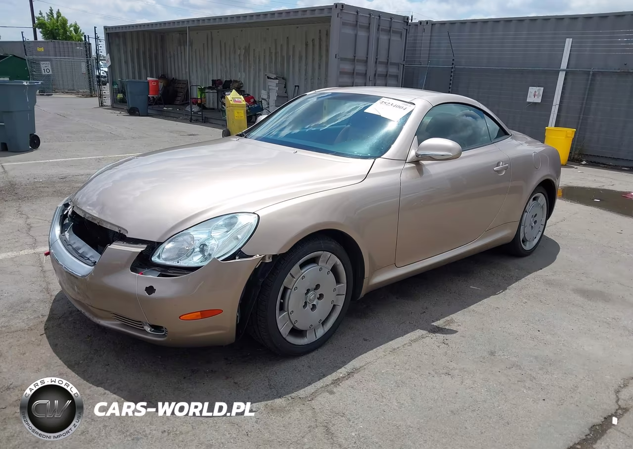 2002 Lexus Sc 430 VIN:JTHFN48Y520031565 - 2