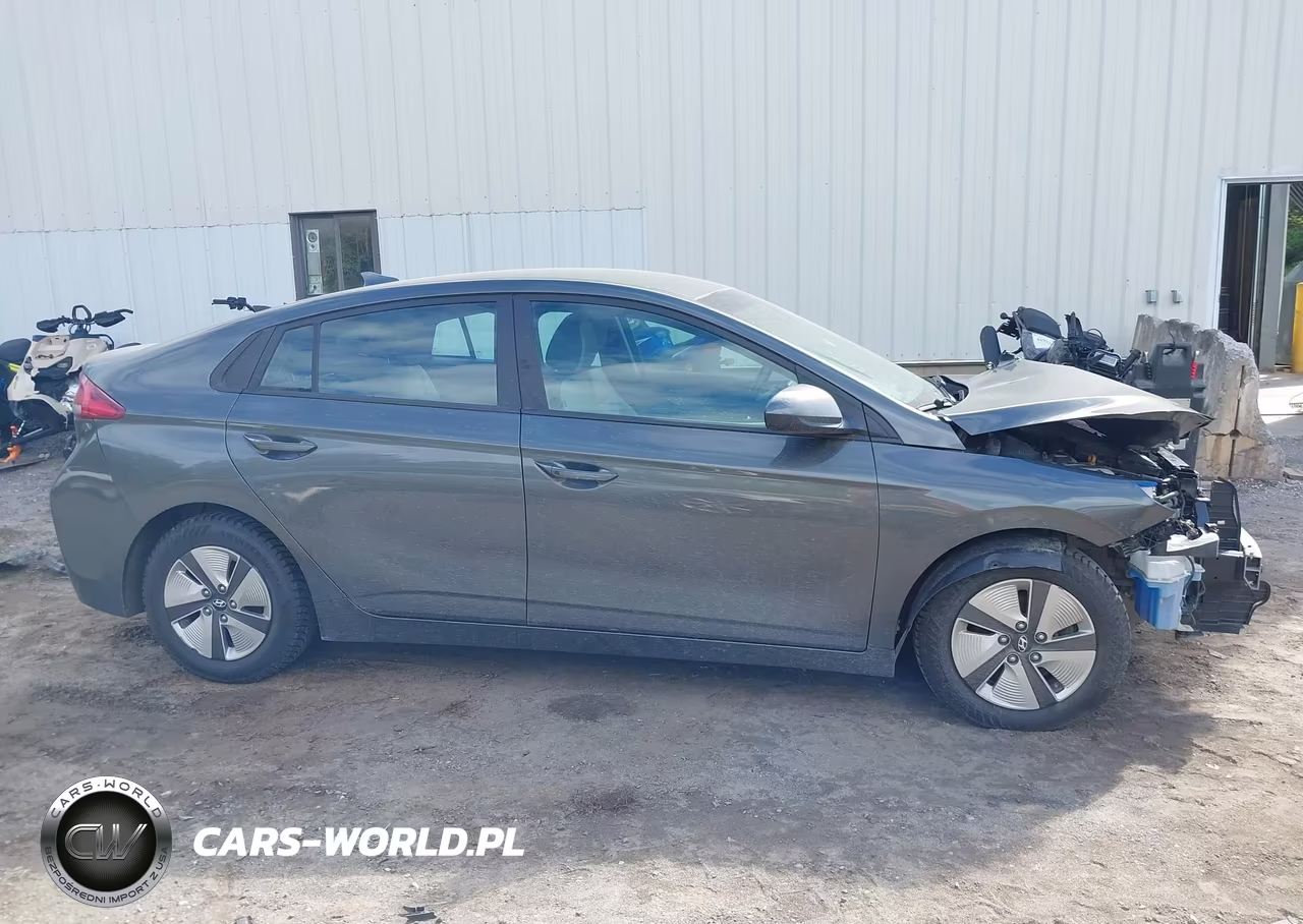 2022 Hyundai Ioniq Hybrid Blue VIN:KMHC65LCXNU275305 - 14