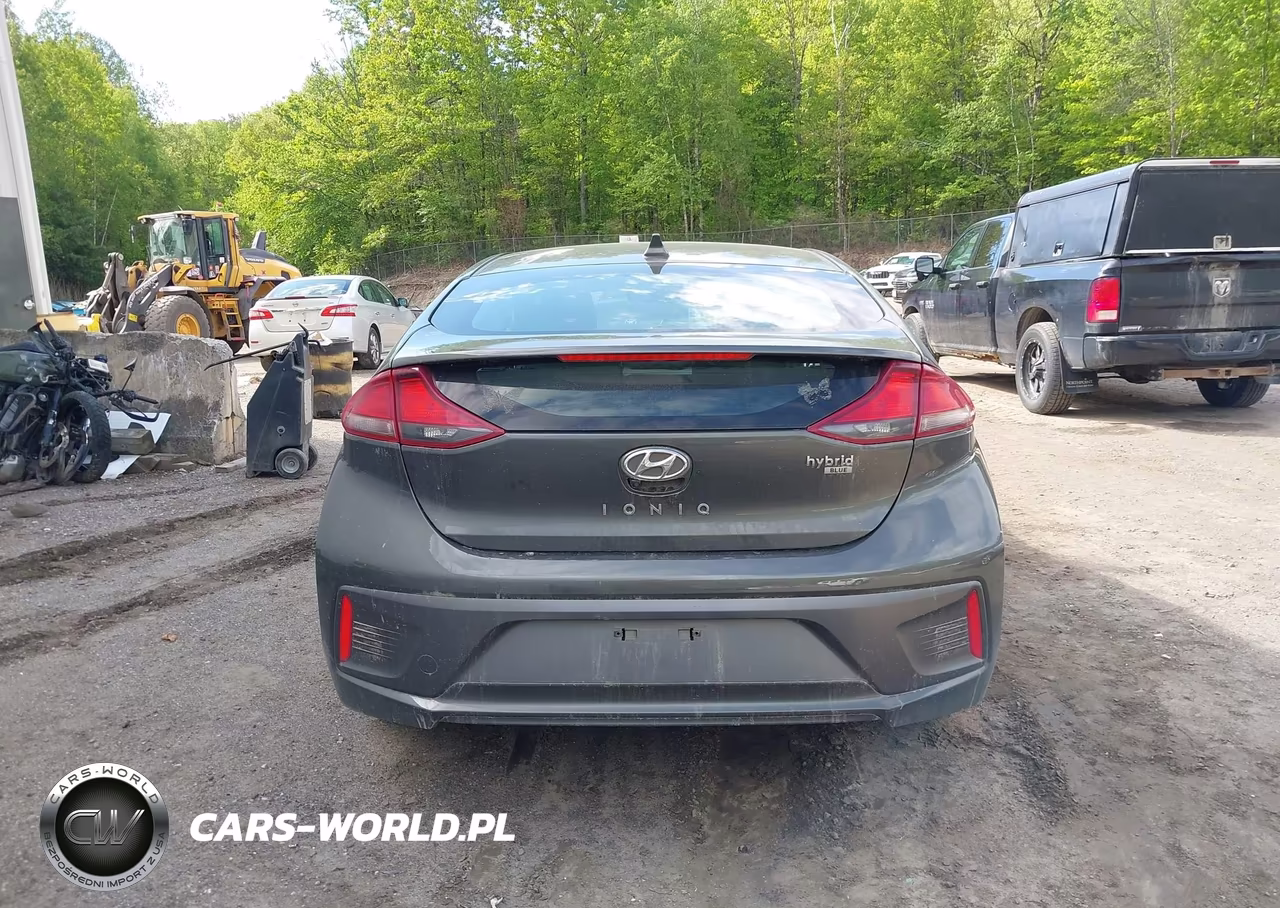 2022 Hyundai Ioniq Hybrid Blue VIN:KMHC65LCXNU275305 - 17
