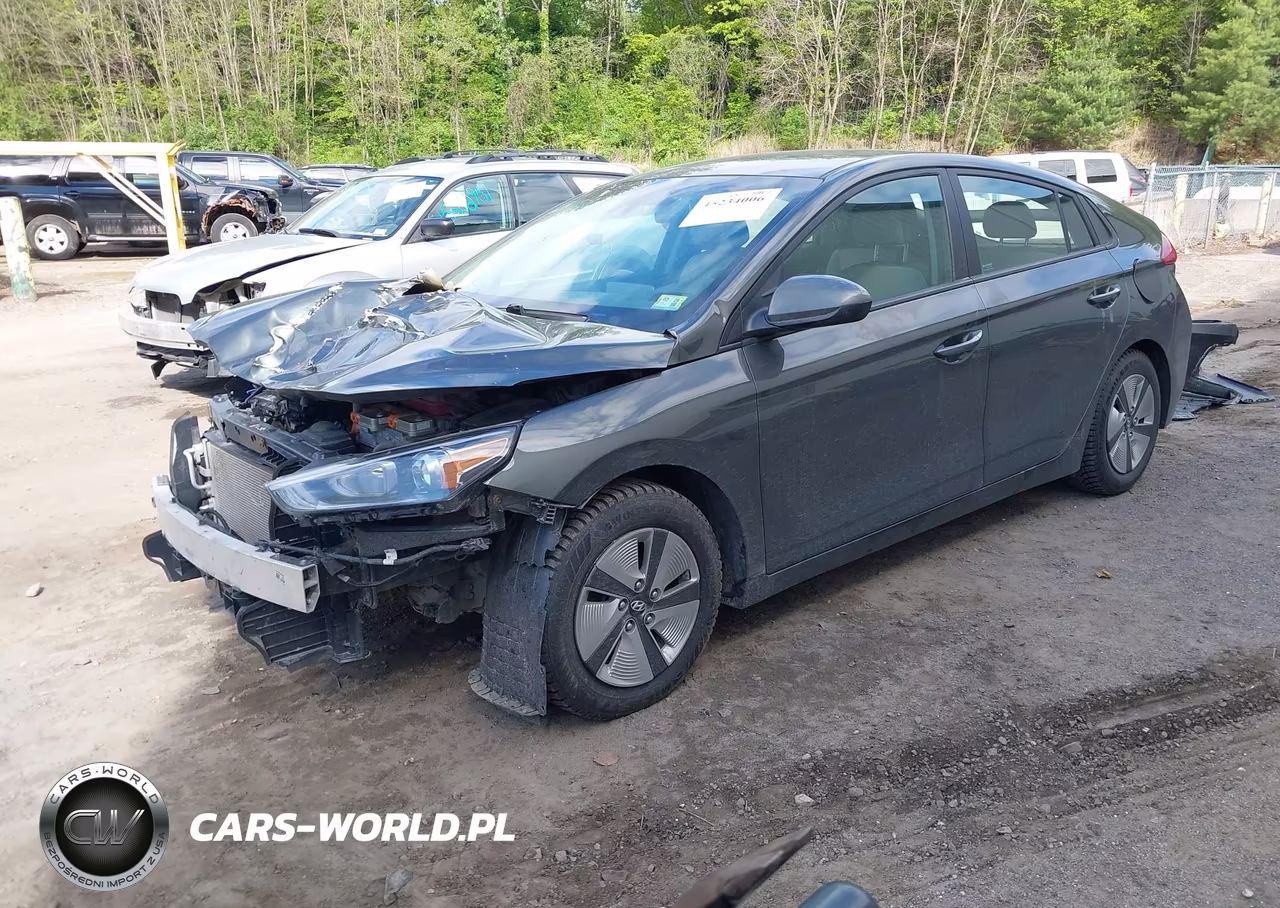 2022 Hyundai Ioniq Hybrid Blue VIN:KMHC65LCXNU275305 - 2