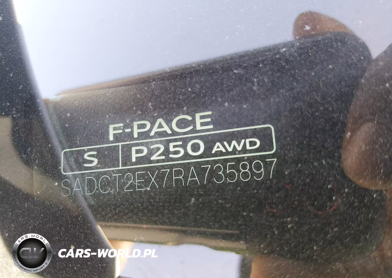 2024 Jaguar F-Pace R-Dynamic S P250 Awd Automatic VIN:SADCT2EX7RA735897 - 9