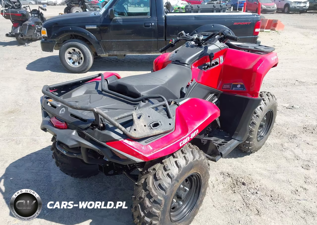 2026 Can-Am Outlander 500 2Wd-500-500 Dps-Pro Hd5 VIN:3JB3GA442TJ002723 - 4