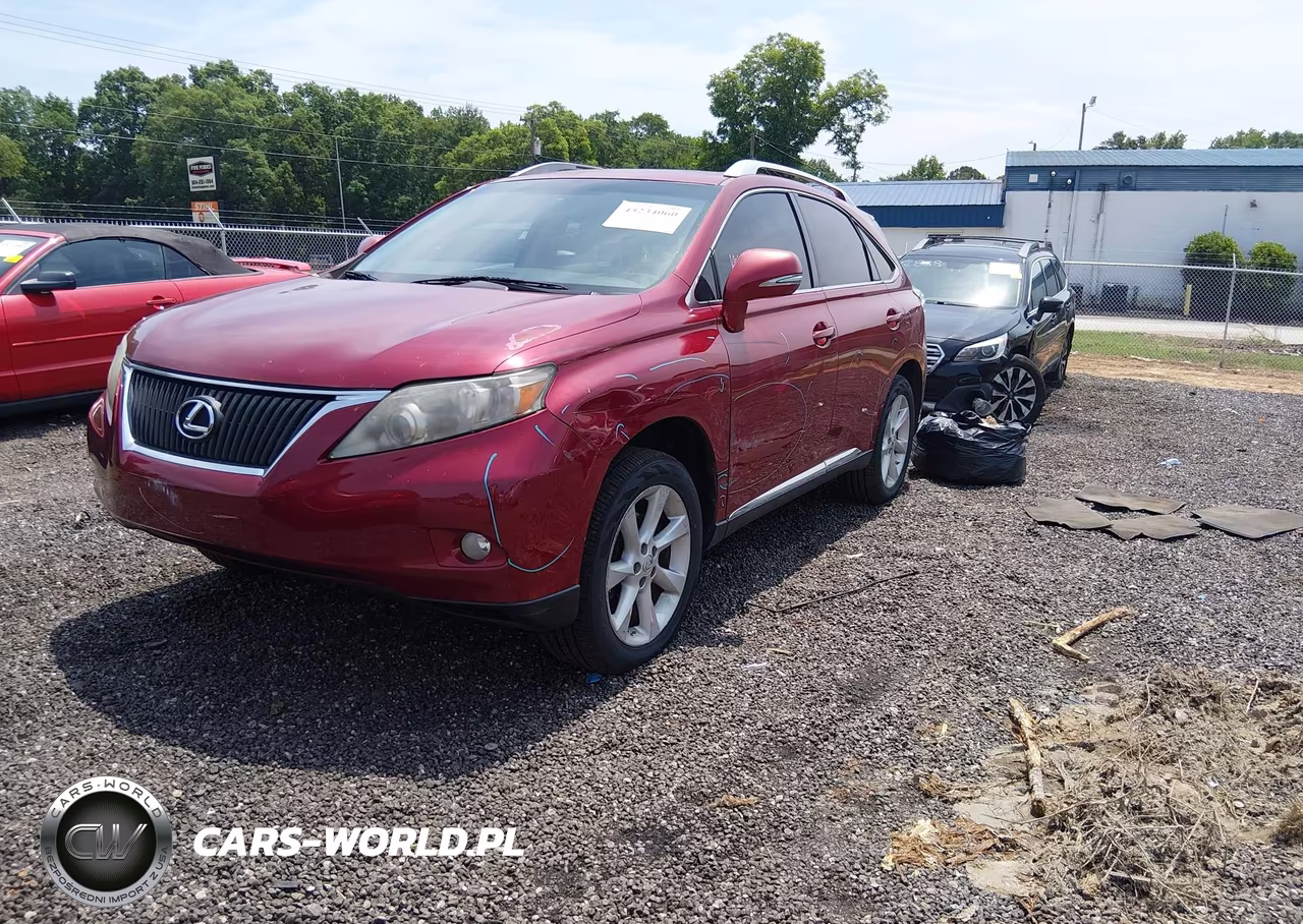 2010 Lexus Rx 350 VIN:2T2ZK1BA0AC002072 - 2