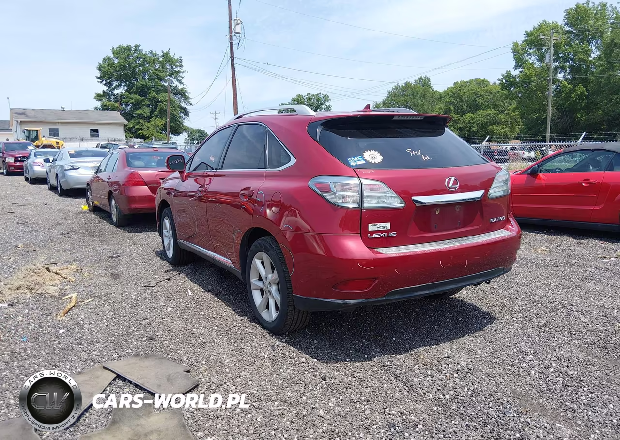 2010 Lexus Rx 350 VIN:2T2ZK1BA0AC002072 - 3