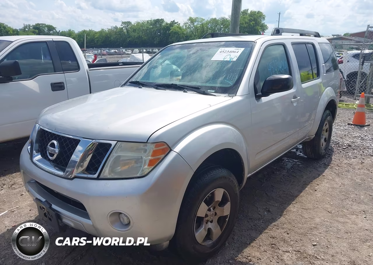 2008 Nissan Pathfinder S VIN:5N1AR18B68C639639 - 2