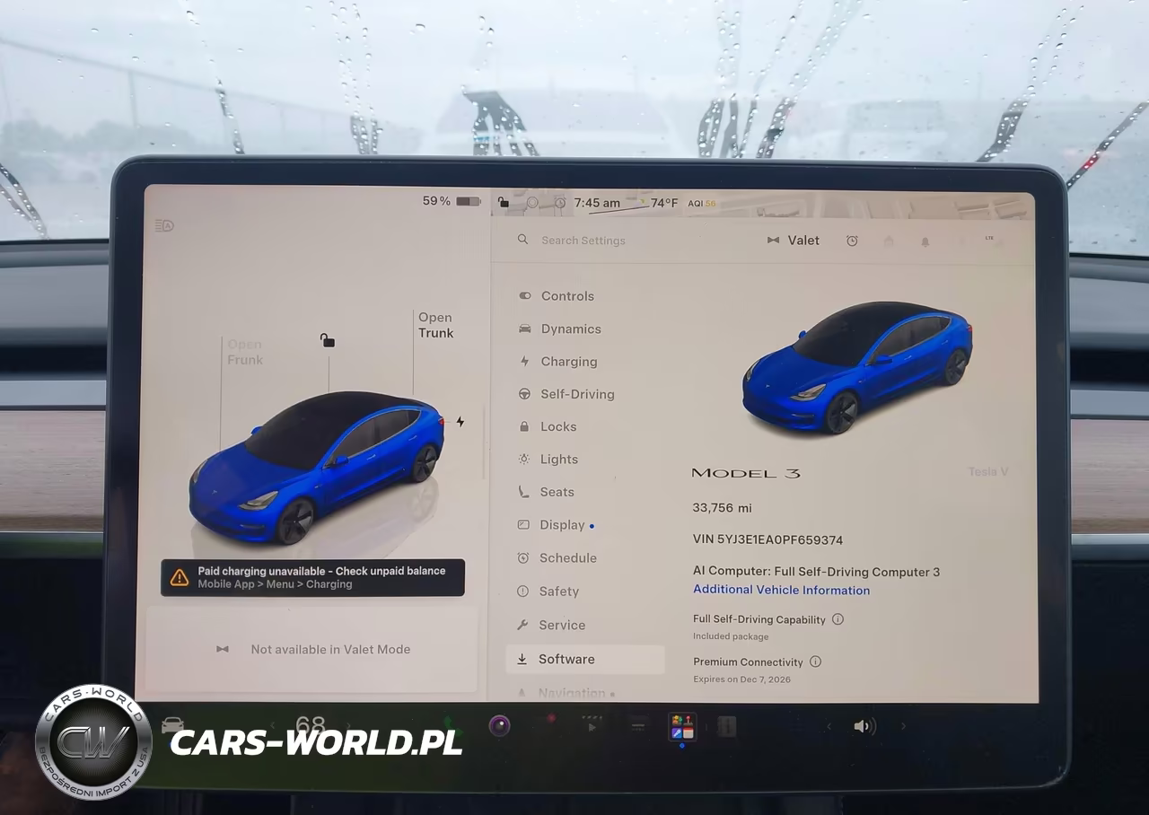 2023 Tesla Model 3 Rear-Wheel Drive VIN:5YJ3E1EA0PF659374 - 18