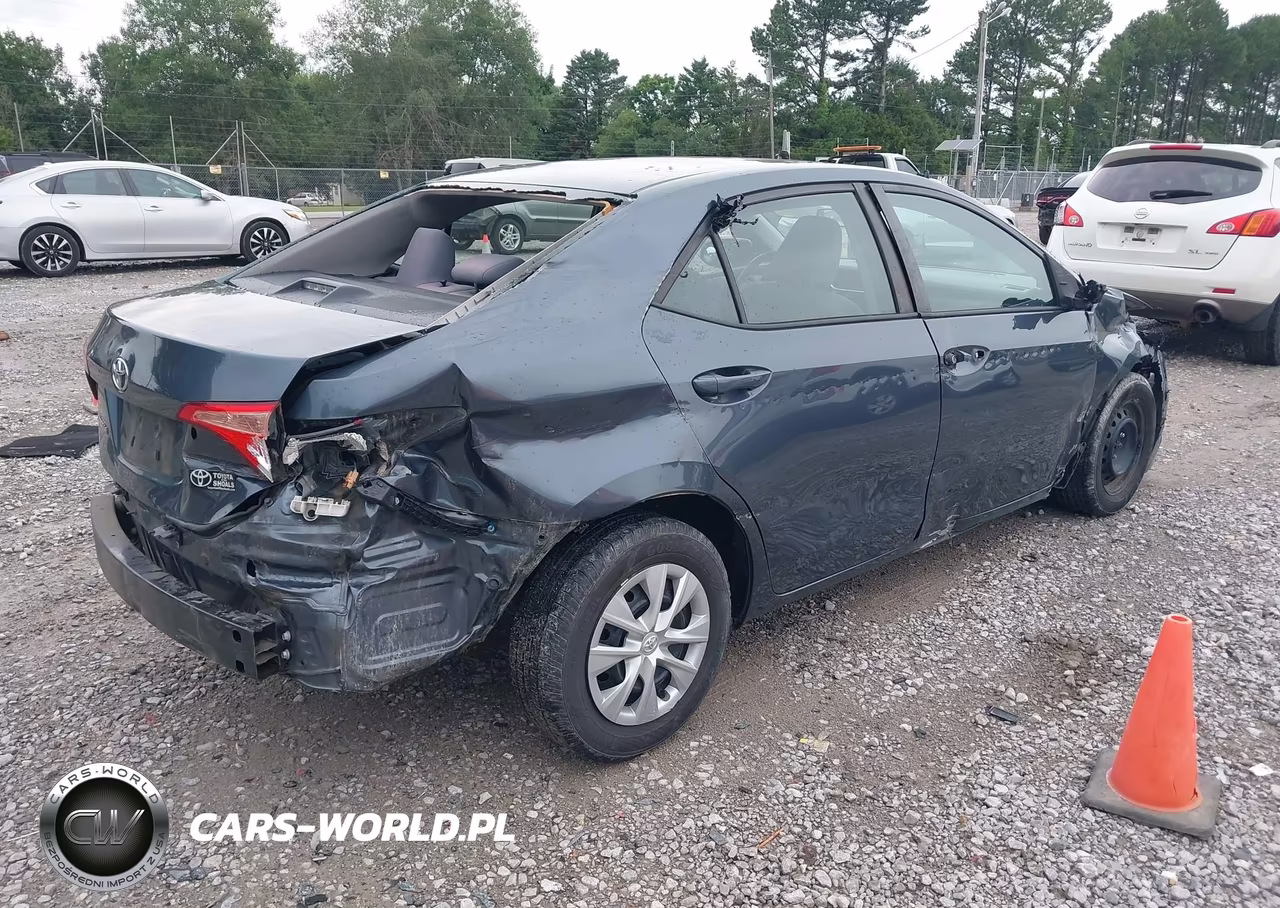 2019 Toyota Corolla L VIN:2T1BURHE1KC186884 - 4