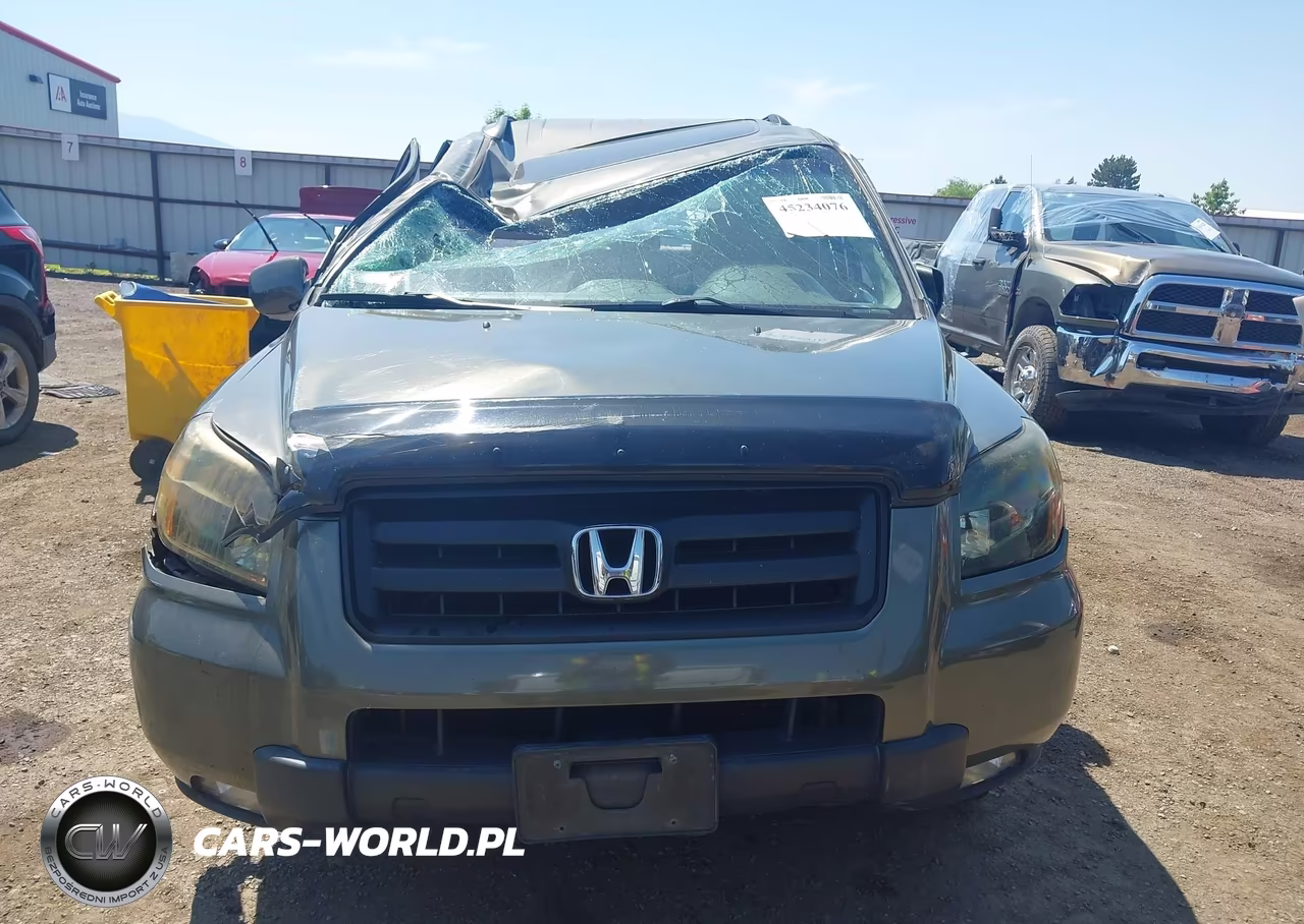 2006 Honda Pilot Ex-L VIN:2HKYF18686H515890 - 13