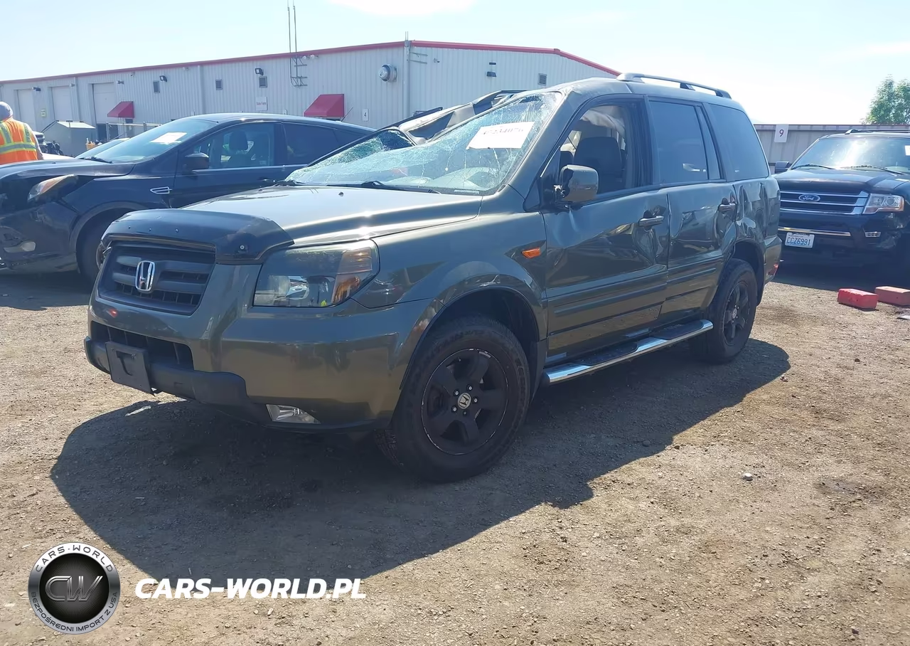 2006 Honda Pilot Ex-L VIN:2HKYF18686H515890 - 2