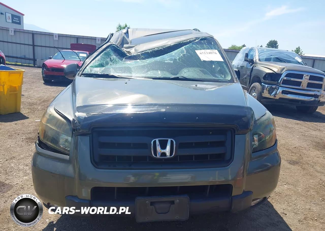 2006 Honda Pilot Ex-L VIN:2HKYF18686H515890 - 6