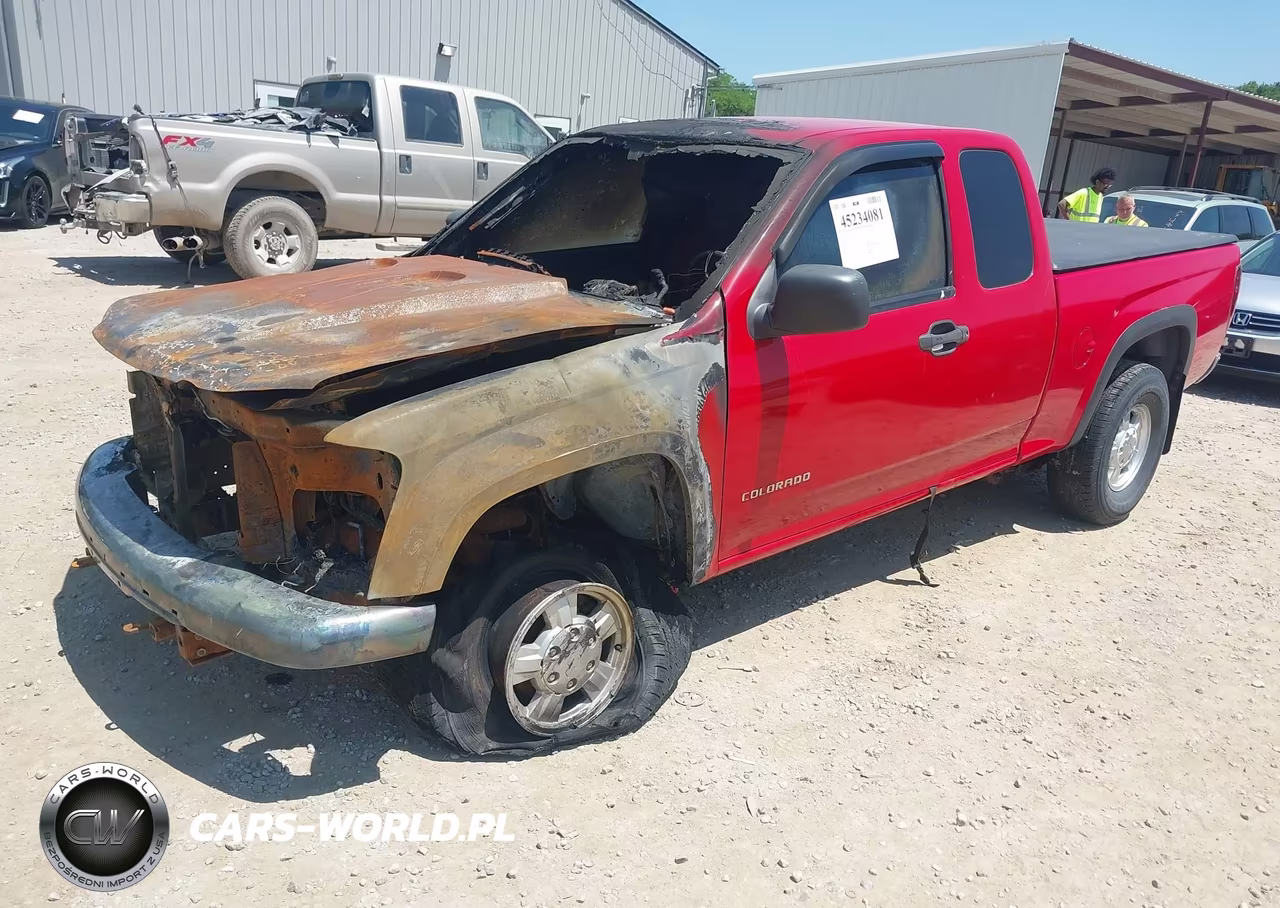 2004 Chevrolet Colorado Ls VIN:1GCDT196248145845 - 2