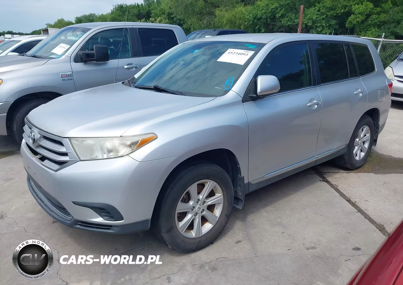 2012 Toyota Highlander VIN:5TDZA3EH2CS017615 - 2