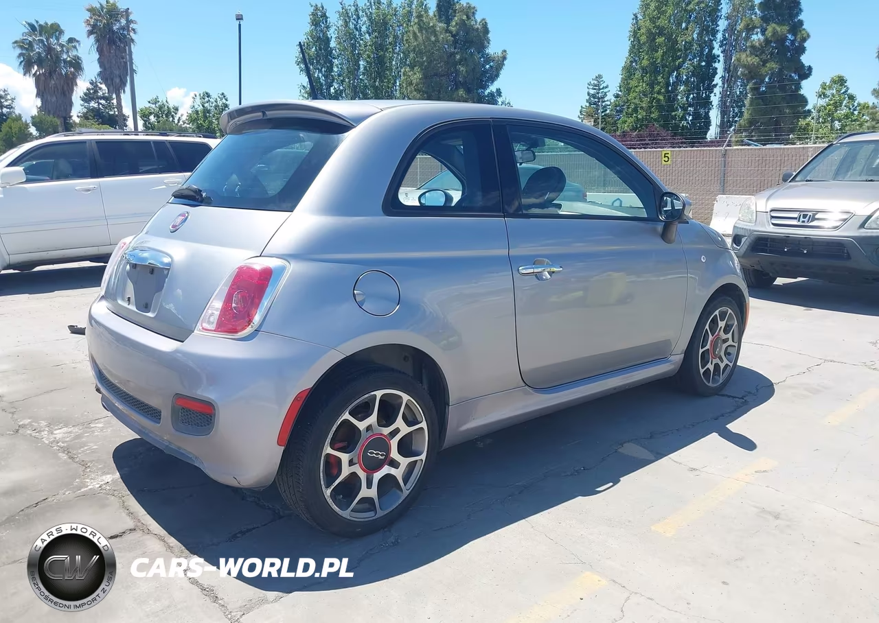 2015 Fiat 500 Sport VIN:3C3CFFBR6FT647612 - 4