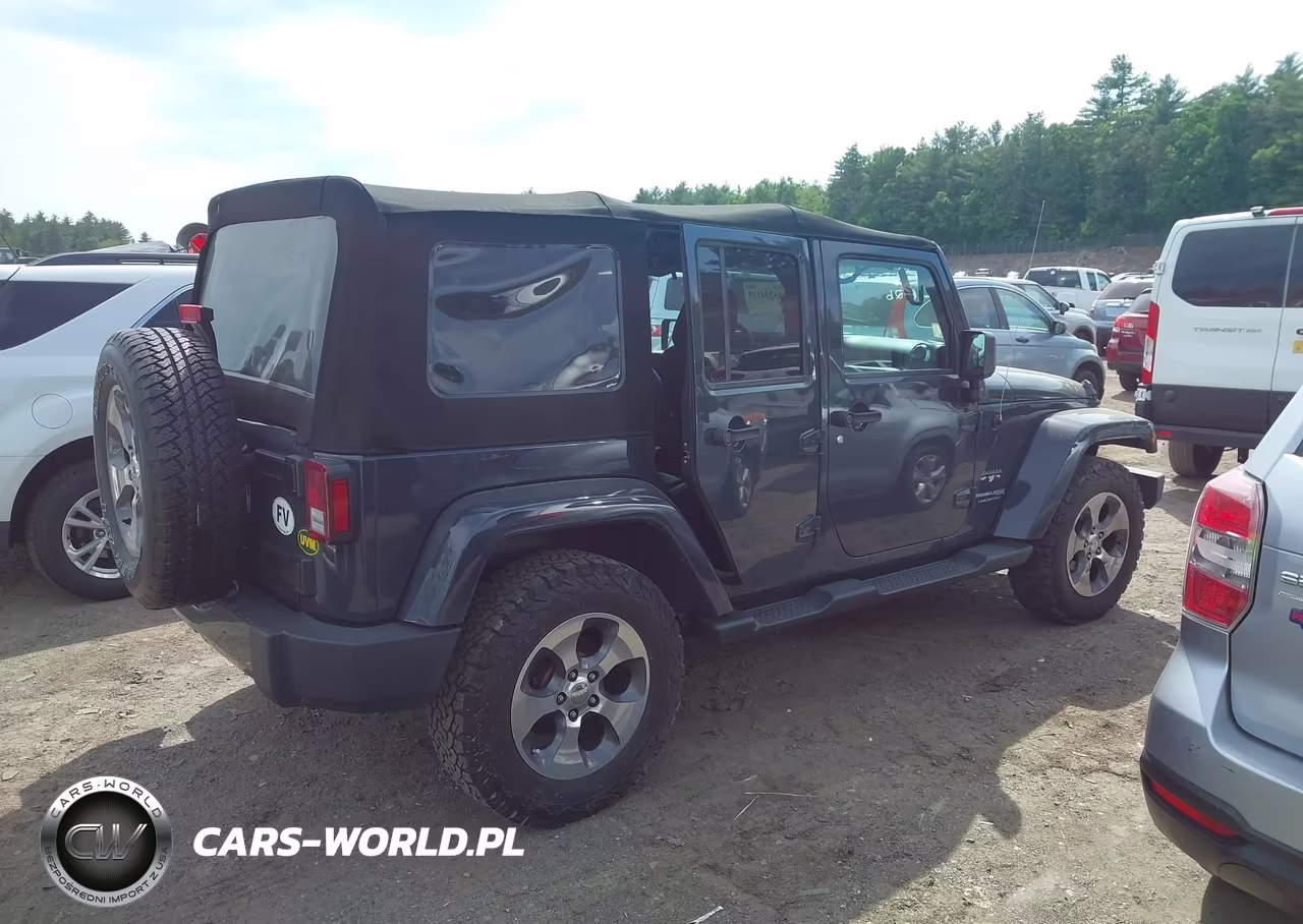 2018 Jeep Wrangler Jk Unlimited Sahara 4X4 VIN:1C4BJWEG5JL830035 - 13