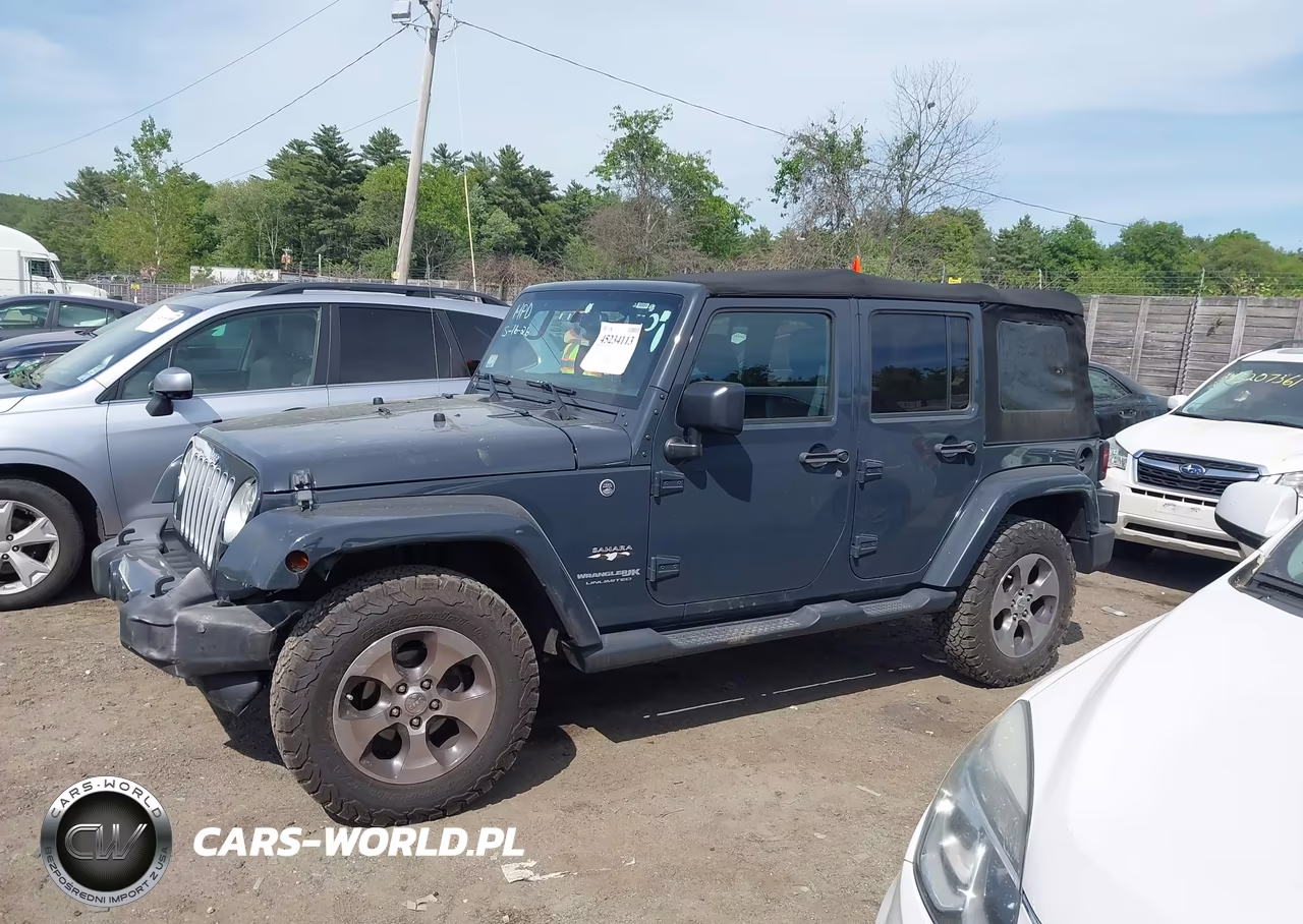 2018 Jeep Wrangler Jk Unlimited Sahara 4X4 VIN:1C4BJWEG5JL830035 - 14