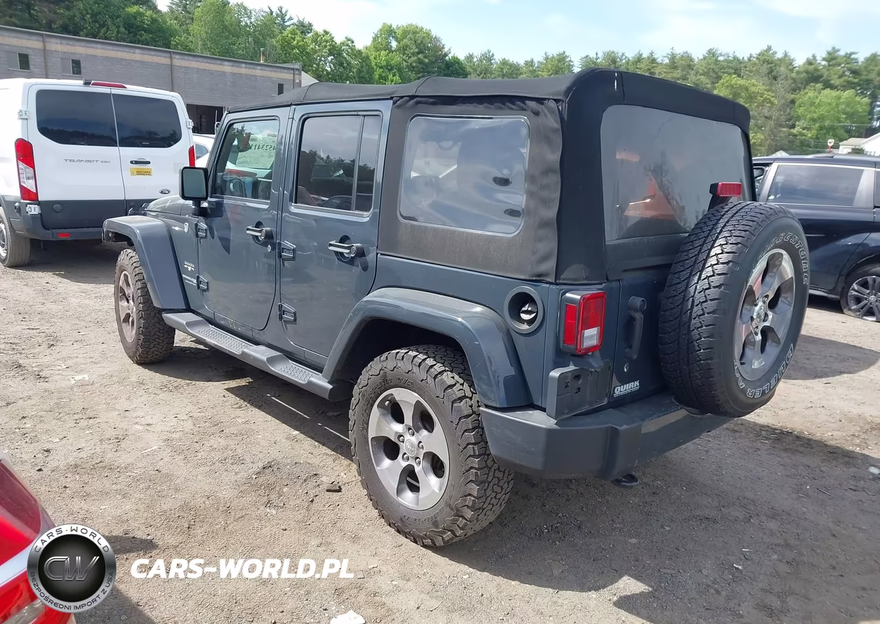 2018 Jeep Wrangler Jk Unlimited Sahara 4X4 VIN:1C4BJWEG5JL830035 - 3