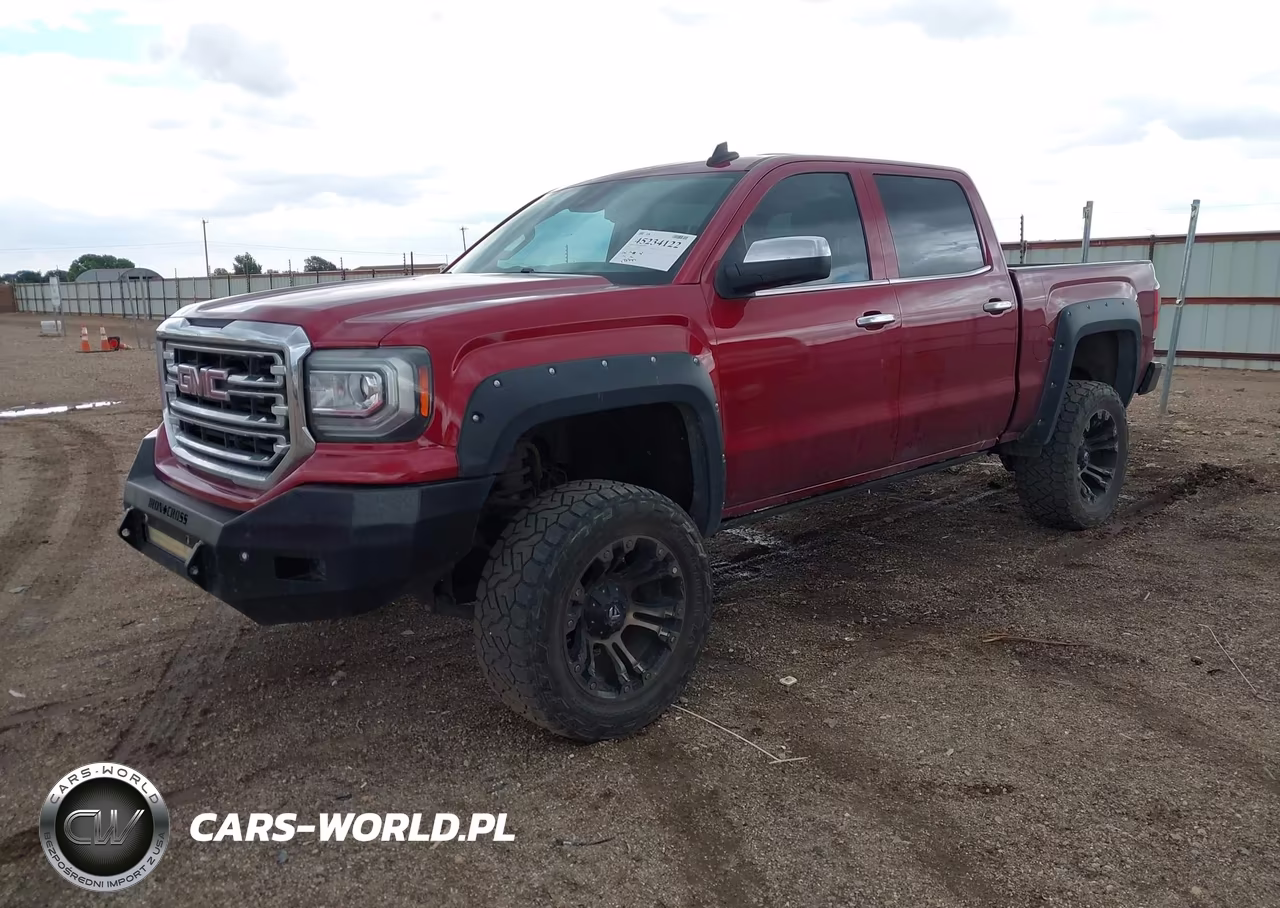 2018 GMC Sierra 1500 Slt VIN:3GTU2NEJ4JG422828 - 2