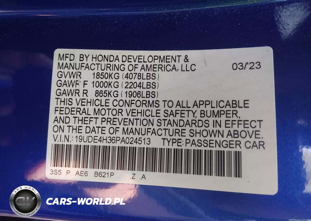 2023 Acura Integra A-Spec VIN:19UDE4H36PA024513 - 9