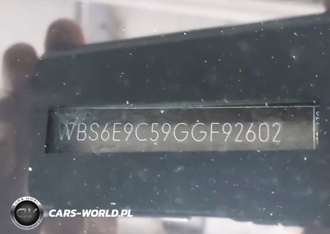 2016 BMW M6 Gran Coupe VIN:WBS6E9C59GGF92602 - 9