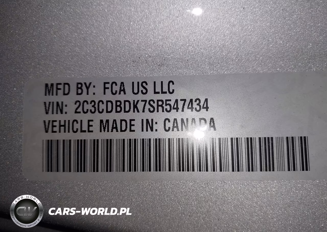2025 Dodge Charger Daytona Scat Pack Awd VIN:2C3CDBDK7SR547434 - 9