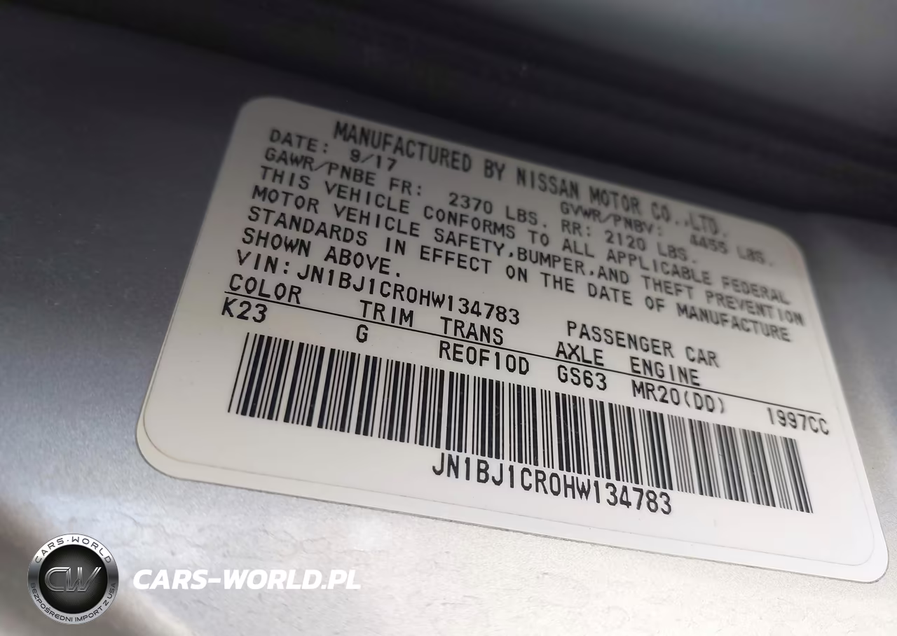 2017 Nissan Rogue Sport Sv VIN:JN1BJ1CR0HW134783 - 9