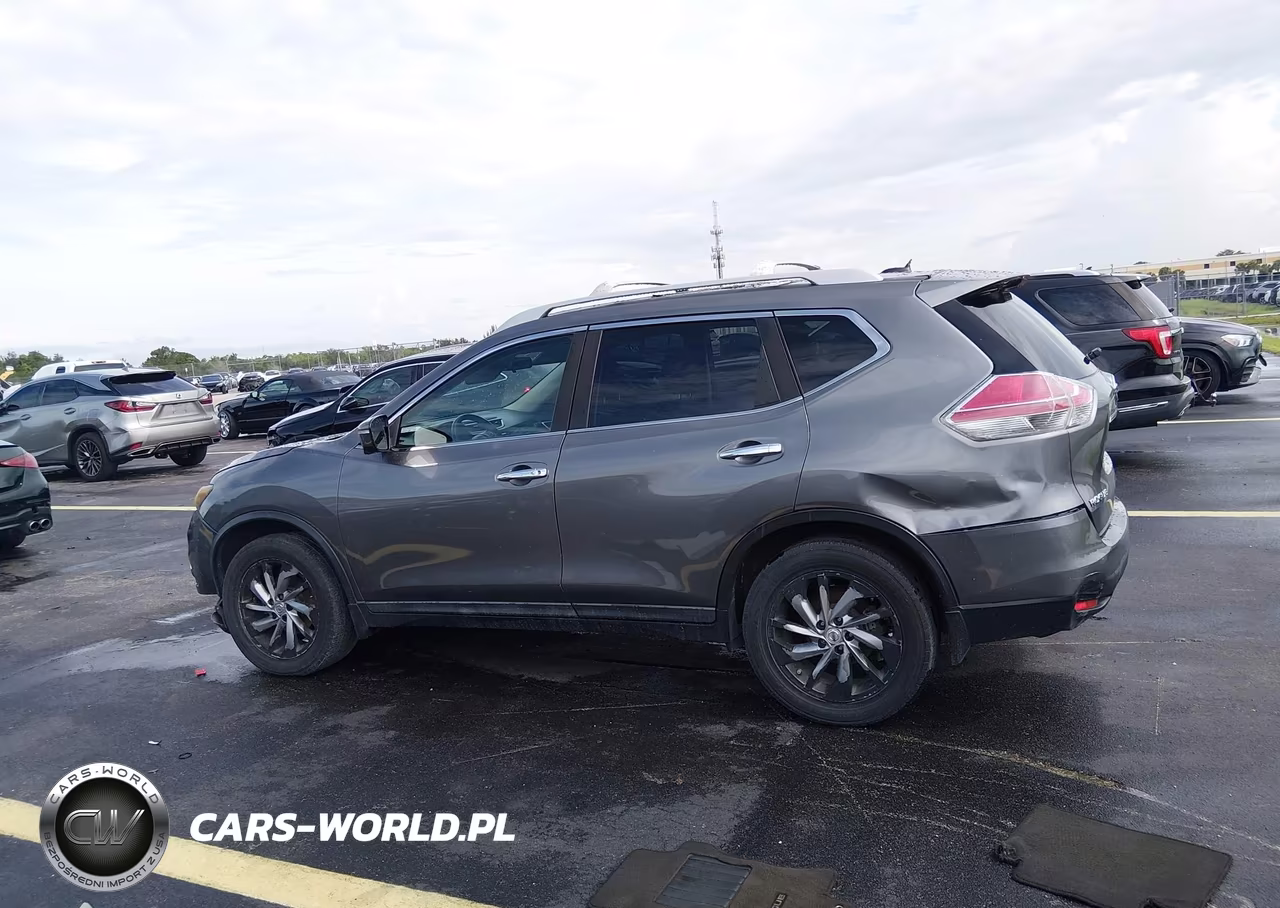 2015 Nissan Rogue Sl VIN:5N1AT2MT5FC813302 - 15