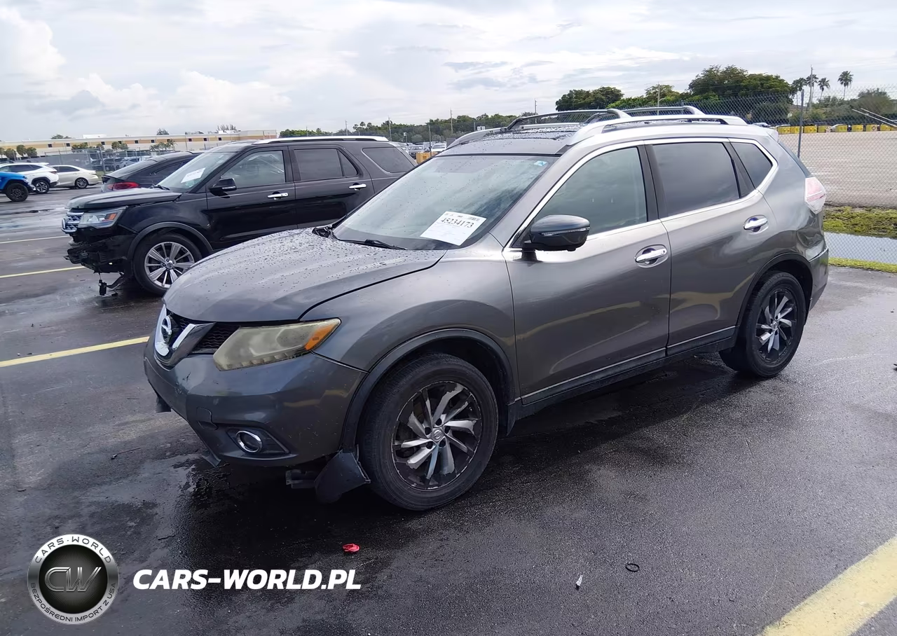 2015 Nissan Rogue Sl VIN:5N1AT2MT5FC813302 - 2