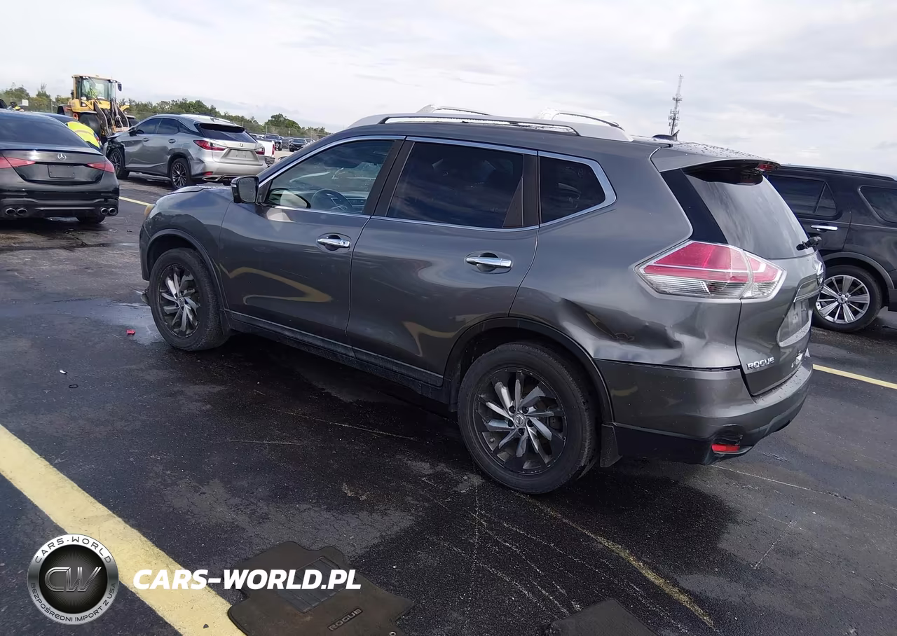 2015 Nissan Rogue Sl VIN:5N1AT2MT5FC813302 - 3