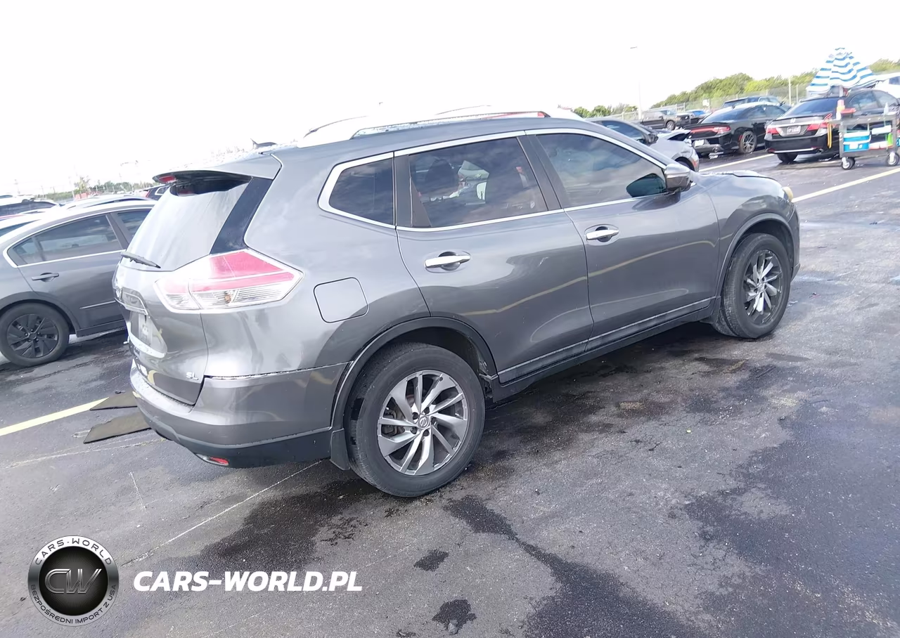2015 Nissan Rogue Sl VIN:5N1AT2MT5FC813302 - 4