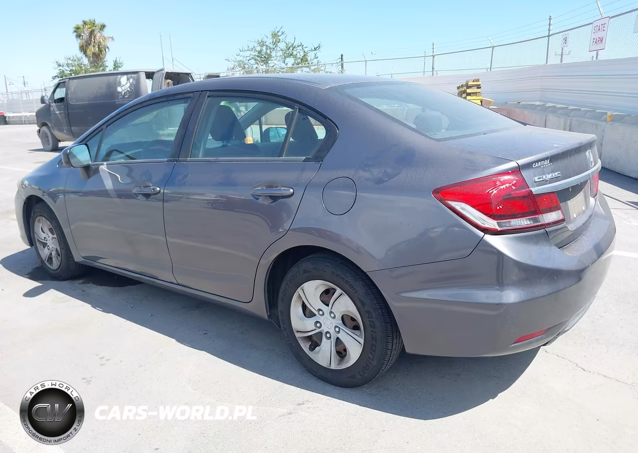 2014 Honda Civic Lx VIN:19XFB2F51EE227943 - 3