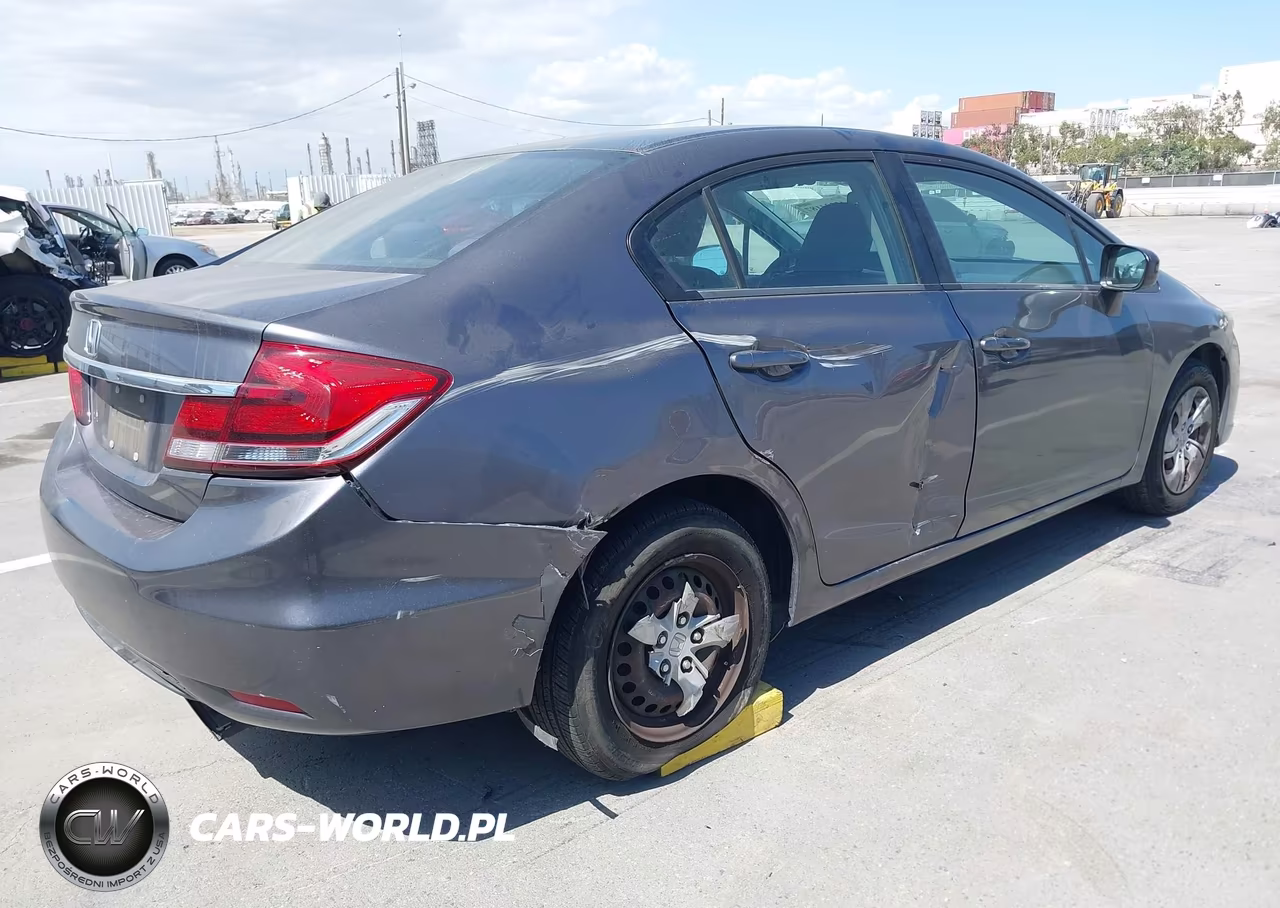 2014 Honda Civic Lx VIN:19XFB2F51EE227943 - 4